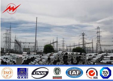 Κίνα Οκτάγωνος galvanization πόλος ηλεκτρικής δύναμης για τον πόλο μετάδοσης προμηθευτής
