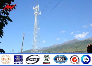 Κίνα Χάλυβα τηλεπικοινωνιών κυψελοειδής πύργος Πολωνού κεραιών μονο για την επικοινωνία, ISO 9001 προμηθευτής