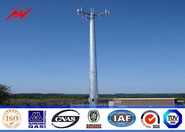 Κίνα Χάλυβας 100ft μονο τηλεφωνικός πύργος κυττάρων Πολωνού κινητός/εκλεπτυμένος/βαλμένος φλάντζα χάλυβας Πολωνοί προμηθευτής