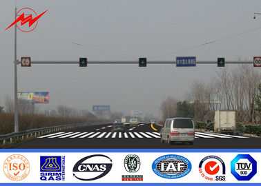 Κίνα Οκτάγωνα σήματα φωτεινού σηματοδότη Πολωνών φωτισμού οδών χάλυβα με το επίστρωμα σκονών προμηθευτής