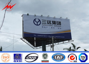 Κίνα υπαίθριος πίνακας διαφημίσεων δομών χάλυβα 10mm εμπορικός ψηφιακός που διαφημίζει P16 με την οθόνη των οδηγήσεων προμηθευτής