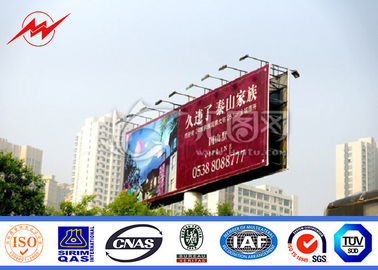 Κίνα Πολυ υπαίθριος πίνακας διαφημίσεων ακρών του δρόμου χρώματος που διαφημίζει, πίνακας διαφημίσεων δομών χάλυβα προμηθευτής