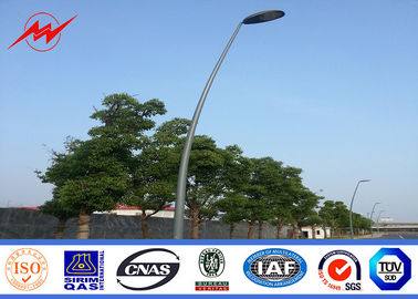 Κίνα Ενιαίο υποστήριγμα φωτισμού οδών που σταθμεύει ελαφριούς Πολωνούς χάλυβας 3mm 6m ύψους πάχος προμηθευτής