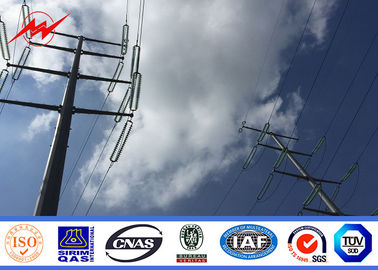 Κίνα Γαλβανισμένη γραμμή Πολωνοί μετάδοσης χάλυβα Πολωνού ηλεκτρικής δύναμης ASTM A123 υπαίθρια προμηθευτής