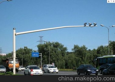 Κίνα 10m διαγώνιος γαλβανισμένος βραχίονας Driveway ελαφρύς λαμπτήρας οδών Πολωνών Πολωνός 7m μήκος προμηθευτής
