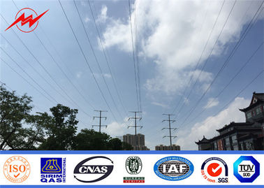 Κίνα Καυτή εμβύθιση Πολωνού 10kV χάλυβα γραμμών μετάδοσης ηλεκτρικής δύναμης σωληνοειδές που γαλβανίζεται προμηθευτής