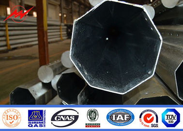 Κίνα 15m ζεστού χάλυβα γαλβανισμένο ατσάλινο σωληνωτό ηλεκτρικό πόλο με υλικό ASTM A123 προμηθευτής