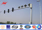 6.5m ύψος υψηλός ιστός Πολωνοί/οδικός φωτισμός Πολωνός για τα σημάδια κυκλοφορίας των οδηγήσεων, πρότυπα ISO9001 προμηθευτής
