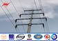 Γαλβανισμένη διανομή Πολωνού ηλεκτρικής δύναμης 80ft για το ηλεκτρικό πρόγραμμα γραμμών 132kv 69kv προμηθευτής