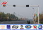 φωτεινός σηματοδότης Πολωνός Gr65 4m/6m 7M γαλβανισμένος δρόμος ελαφριοί Πολωνοί με το υποστήριγμα 9M προμηθευτής