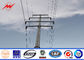 15m 1200 γραμμή μετάδοσης Dan Galvanized Steel Pole For 132kv, /BV/ISO προμηθευτής