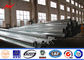 15m 1200 γραμμή μετάδοσης Dan Galvanized Steel Pole For 132kv, /BV/ISO προμηθευτής