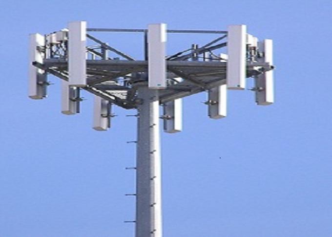 Επαγγελματικός πύργος μετάδοσης 500Dan κωνικός κινητός ηλεκτρικός μονοπωλιακό 11kv 0