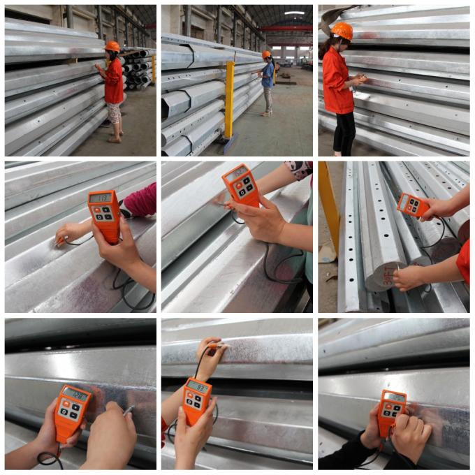 Jiangsu milky way steel poles co.,ltd έλεγχος ποιότητας 3