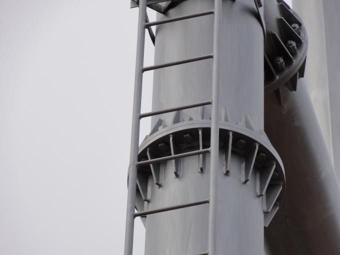 220 γαλβανισμένος Kv σωλήνων χάλυβα πύργος 10m200m Πολωνού σωλήνων μονο ευρέως χρησιμοποιούμενος 7