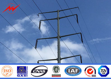Κίνα 10m 15m εκλεπτυμένος γαλβανισμένος χάλυβας Πολωνός για τις γραμμές μετάδοσης ηλεκτρικής δύναμης προμηθευτής