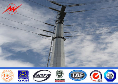 Κίνα ηλεκτρικός γαλβανισμένος χάλυβας Πολωνός 15m για το πρόγραμμα γραμμών μετάδοσης δύναμης προμηθευτής