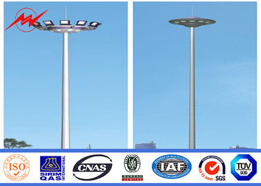 Q345 χάλυβα πόλων υψηλός ιστός Πολωνός πόλων χάλυβα σωληνοειδής για το στάδιο προμηθευτής