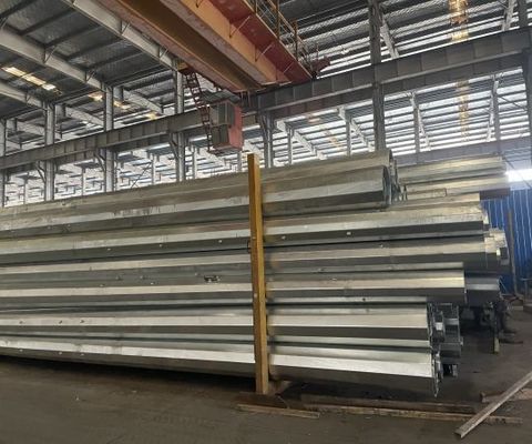 11.9M 8kn Ζυγισμένος ηλεκτρικός στύλος με τρεις τμήματα πολυλειτουργική σκάλα προμηθευτής