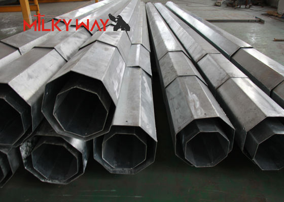 Hot Dip Galvanized Electrical Power Pole for Power Transmission with Customized Height προμηθευτής