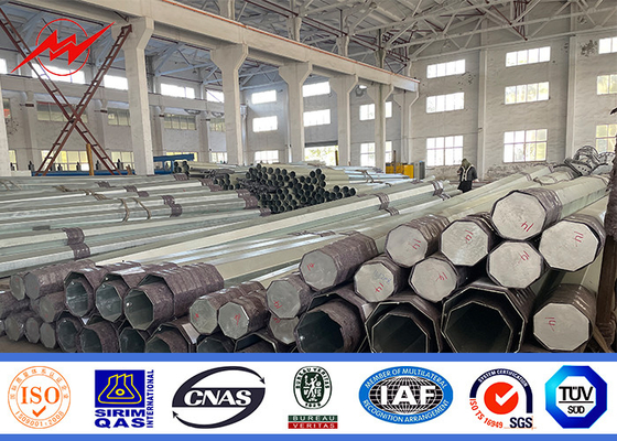 Προσαρμοσμένος 70ft Steel Power Pole για σταθερά ηλεκτρικά έργα στις Φιλιππίνες προμηθευτής