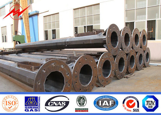 Η Windproof καυτή εμβύθιση γαλβάνισε τον υψηλό πύργο ιστών, μέταλλο ελαφρύς Πολωνός αερολιμένων