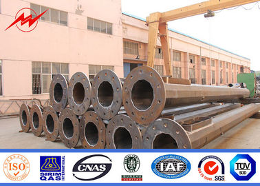 8m-60m Steel Power Pole με 2.5KN-200KN σπαστικό φορτίο