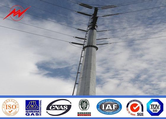 132KV καυτός galvanization πόλος ηλεκτρικής δύναμης για την ηλεκτρική γραμμή