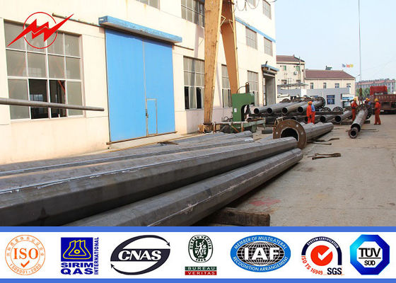 φωτισμός αθλητικών κέντρων πόλων ιστών 40m polygonal υψηλός με το βαρούλκο