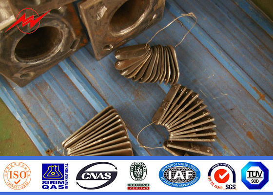 πόλος ιστών 20m κωνικός υψηλός για το φωτισμό αθλητικών κέντρων με το βαρούλκο