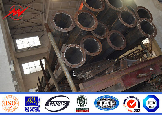 Ενιαίος γαλβανισμένος χάλυβας PolePainting βραχιόνων 15M για τον υψηλό φωτισμό τρόπων