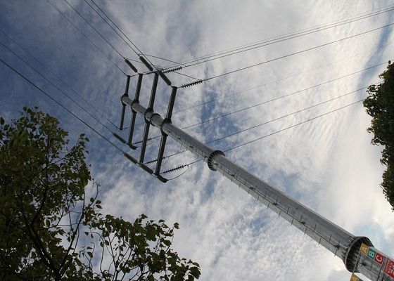 γαλβανισμένος πόλος ηλεκτρικής δύναμης 220kv Q345 για την ηλεκτρική γραμμή