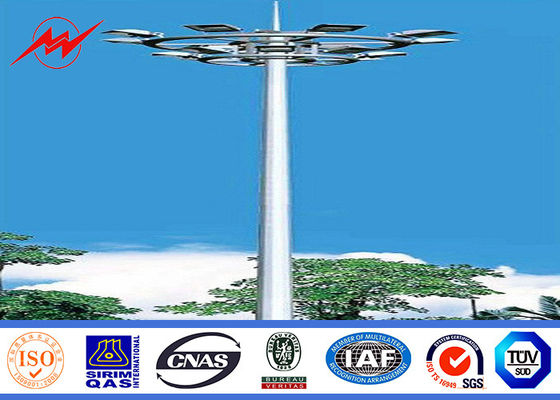 Ενεργειακός υψηλός ιστός Πολωνός ηλιακής δύναμης με τις συναρμολογήσεις και σύστημα ανελκυστήρων για το φωτισμό θαλάσσιων λιμένων