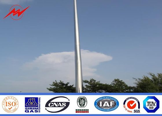 25 μέτρο ντυμένος ο σκόνη υψηλός πόλος ιστών με τα Watt HPS 6*1000