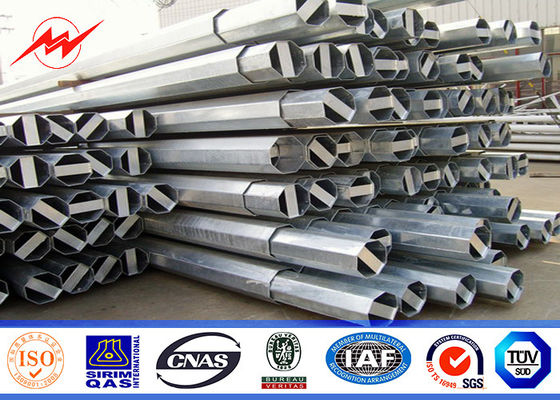 Κατηγορία ένα 8M γαλβανισμένη ηλεκτρική δύναμη Πολωνός 3mm για 69KV τη γραμμή μετάδοσης