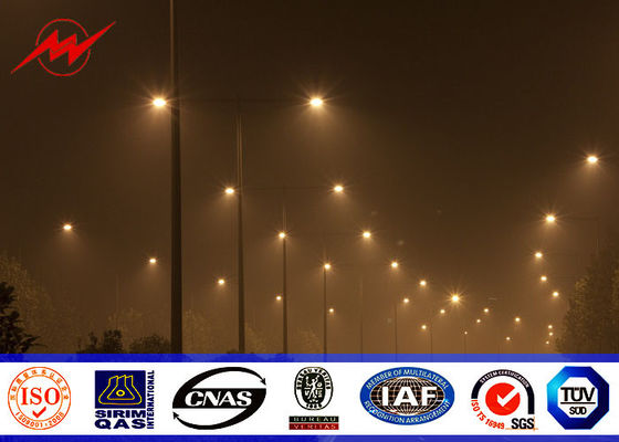 7m ύψους πόλοι φωτεινών σηματοδοτών που γαλβανίζονται ηλιακοί για το φωτισμό εθνικών οδών οδών