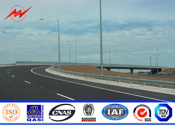 7m ύψους πόλοι φωτεινών σηματοδοτών που γαλβανίζονται ηλιακοί για το φωτισμό εθνικών οδών οδών