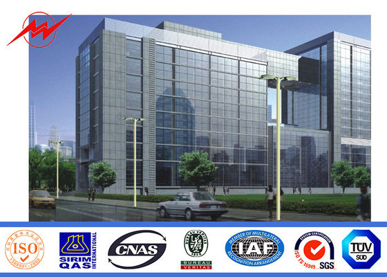 διπλός γαλβανισμένος υποστήριγμα χάλυβας Πολωνός 12mm 3.5mm για την τετραγωνική ελαφριά χρήση