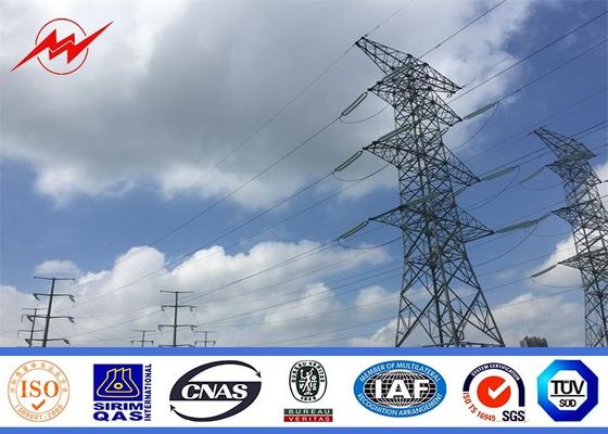 110KV διπλή ηλεκτρική δύναμη Πολωνός, υψηλή χρησιμότητα Πολωνοί κυκλωμάτων χάλυβα ιστών