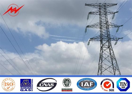 Επαγγελματική ηλεκτρική δύναμη Πολωνός χάλυβα Polygonal σωληνοειδής/δικτυωτού πλέγματος για τη γραμμή