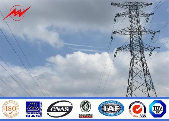 Επαγγελματική ηλεκτρική δύναμη Πολωνός χάλυβα Polygonal σωληνοειδής/δικτυωτού πλέγματος για τη γραμμή