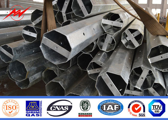 Υπαίθρια ηλεκτρική δύναμη Πολωνός 5mm χάλυβα φωτισμού 25M για τη μετάδοση δύναμης