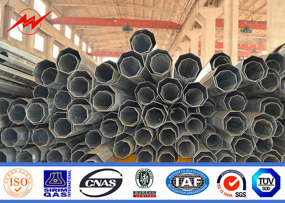 Ηλεκτρική δύναμη Πολωνός 25M Polygongal χάλυβα υψηλής τάσης cOem HDG που εκλεπτύνεται