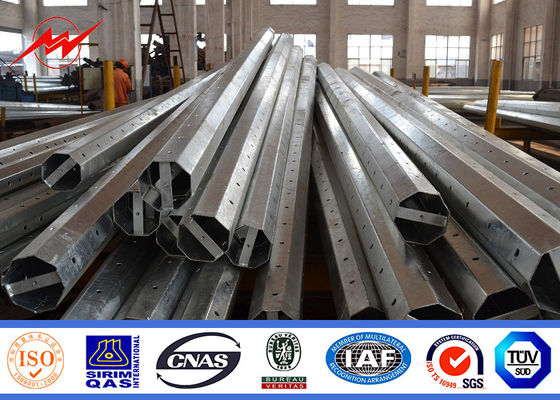 11KV ηλεκτρική ενέργεια μετάδοσης HDG Πολωνός 25M 20KN με τα διαγώνια όπλα