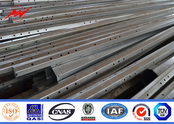 11KV ηλεκτρική ενέργεια μετάδοσης HDG Πολωνός 25M 20KN με τα διαγώνια όπλα