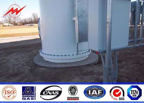 Γύρω από τα πόδια 100 πολυ - μονο πύργος Πολωνού πλατφορμών, αυτοφερόμενος πύργος δικτυωτού πλέγματος χάλυβα