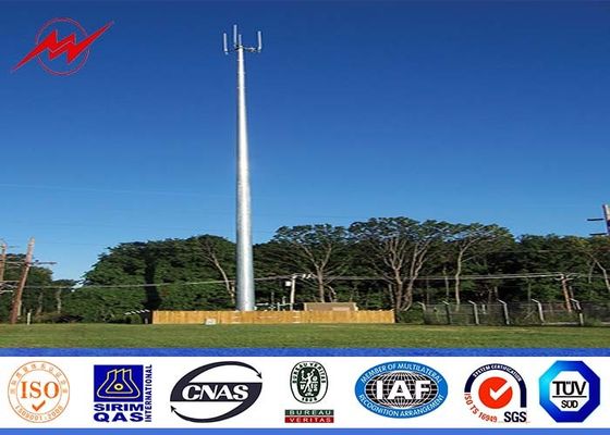 Το μανίκι ολίσθησης εκλέπτυνε το μονο Πολωνός 80ft πύργο GSM με το χυμένο σκυρόδεμα