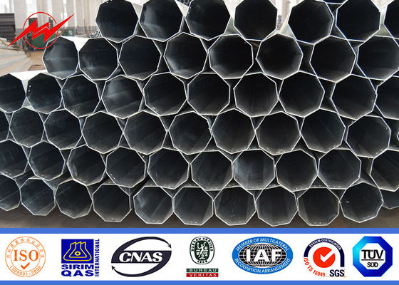 Octogonal 40FT χρησιμότητα Πολωνός χάλυβα 138KV για τη μετάδοση ηλεκτρικής δύναμης