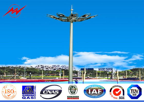 Μεγάλος υπαίθριος υψηλός ιστός Πολωνός περιοχών 25M με το διαφορετικό τύπο επικεφαλής πλαισίων