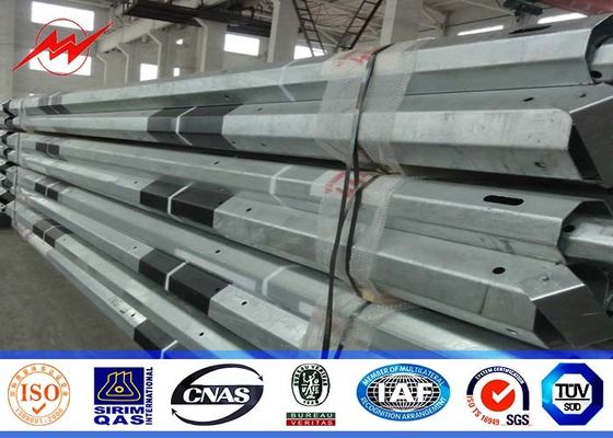 12sides 25ft 69kv χρησιμότητα Πολωνός χάλυβα για τις δομές διανομής δύναμης με την αναρρίχηση της βαθμίδας